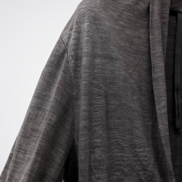 Attachment Kazuyuki Kumagai Grey Stole Cardigan - Picture 5 of 11